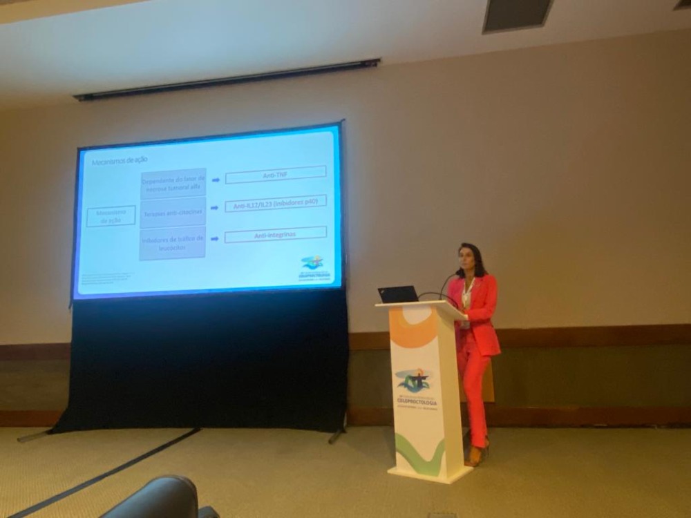 Palestra no Congresso Brasileiro de Coloproctologia 