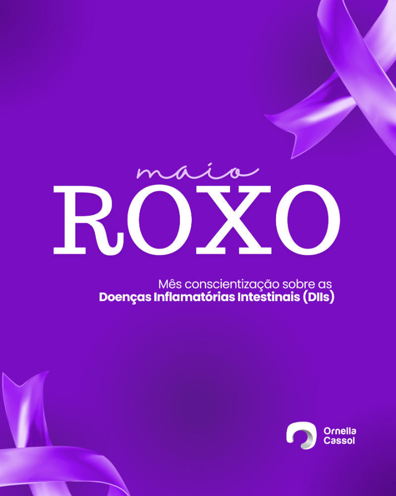Maio Roxo: Mês de conscientização sobre as Doenças Inflamatórias Intestinais