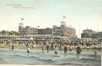SCHEVENINGEN Gezicht op het Palace Hôtel