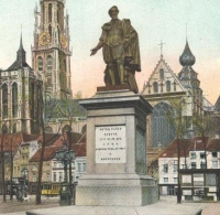 ANVERS Statue Rubens 